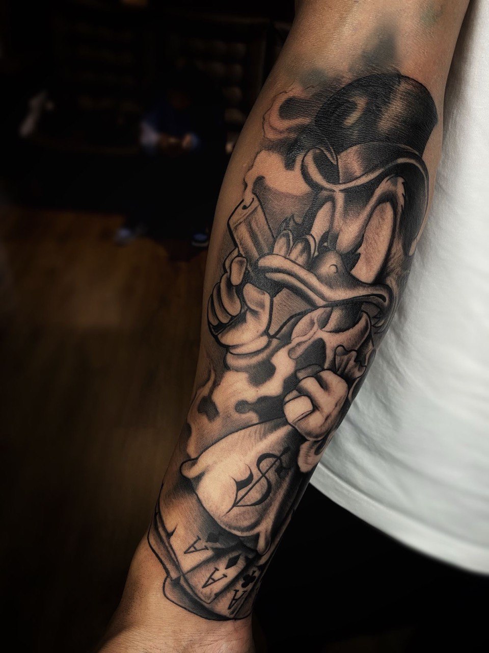 Zweites Beispiel für Tattoo-Arbeiten des Studios